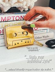 Mixtape Wallet | Gold Chrome