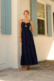 Kattia Dress in Navy 49088