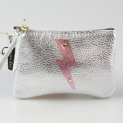 Kara: Lightening Bolt Mini Coin Purse