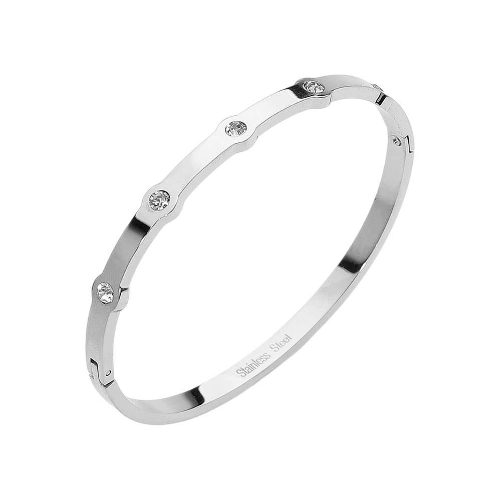 Stainless Steel Bangle Bracelet