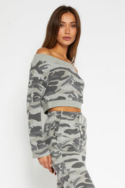 Callisa Camo Sweatshirt