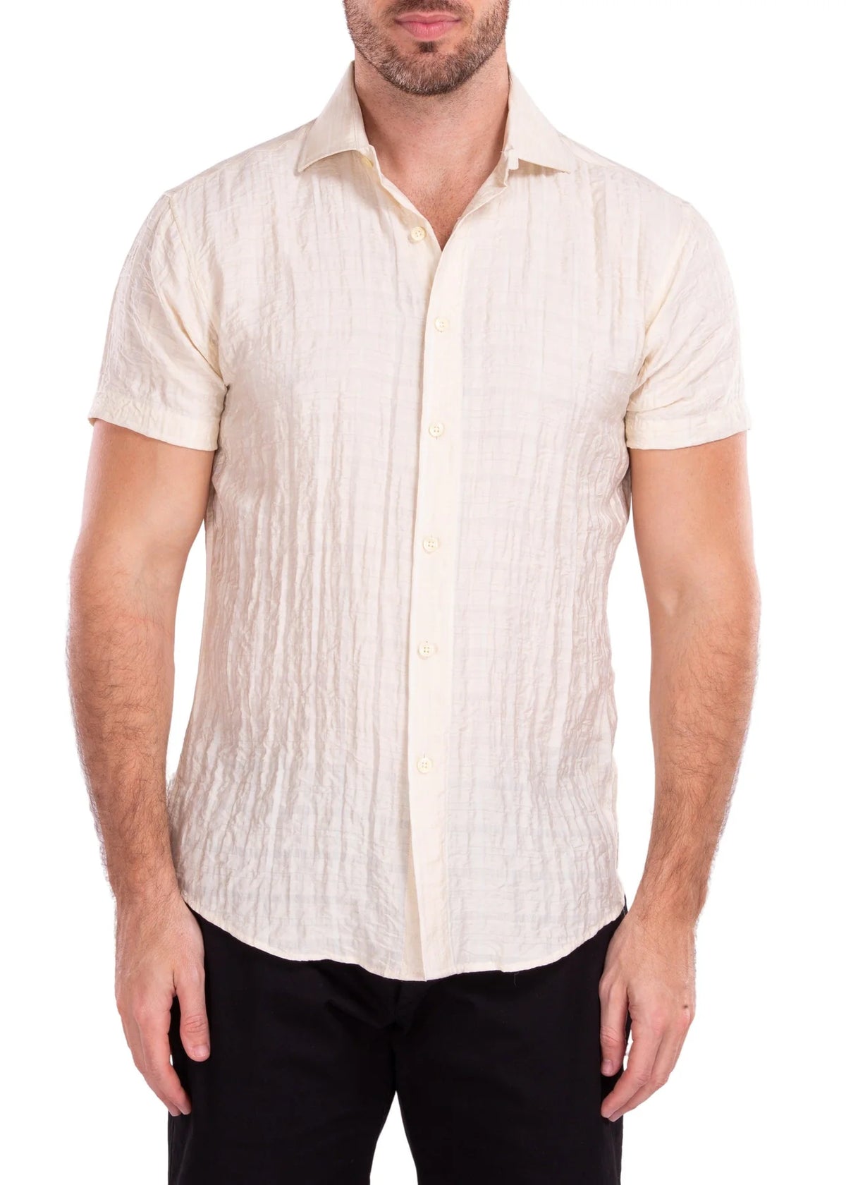 Crinkle Texture Beige S/S 202173