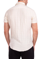 Crinkle Texture Beige S/S 202173