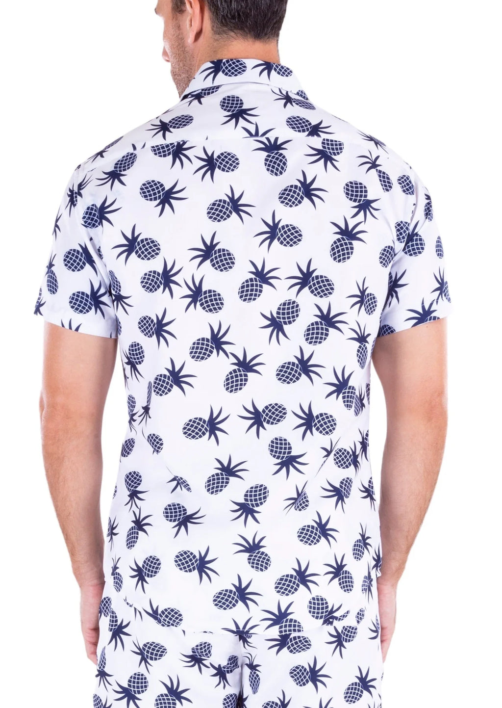 White & Navy Pineapple S/S 222030