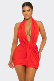 Pippa Dress in Coral