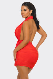 Pippa Dress in Coral
