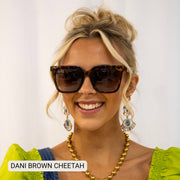 Dani- Women’s Square Sunglasses – Oversized
