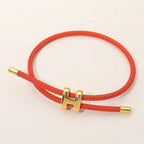 H Monogram Charm Bracelet