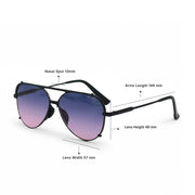 Cristina Purple & Pink Sunglasses