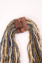 Sparkle Big Buck Necklace in Turqousie