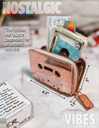 Mixtape Wallet | Rose Gold Chrome