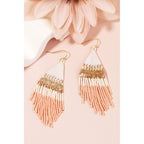 Seena Triangle Fringe Earrings