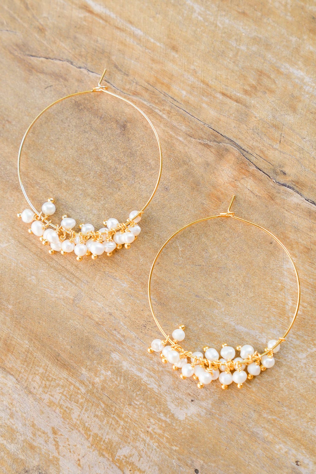 Horizon Hoop Earrings