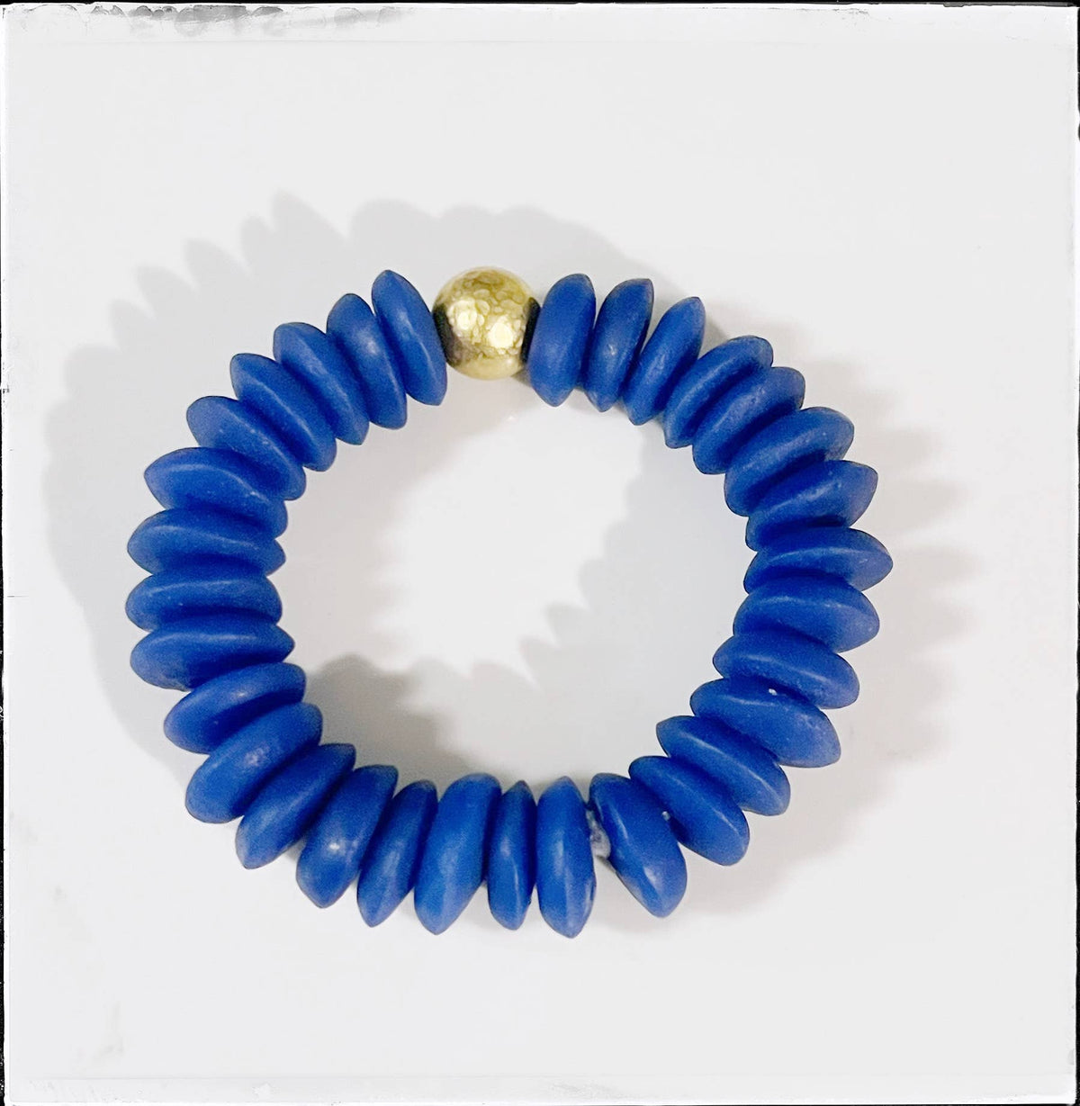 Blue Ashanti Stretch Bracelet