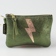 Kara: Lightening Bolt Mini Coin Purse