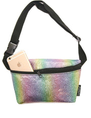 Fanny Pack | Slim | Dazzler Rainbow Glitter