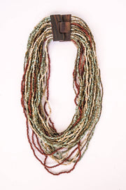 Sparkle Big Buck Necklace in Turqousie