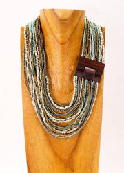 Sparkle Big Buck Necklace in Turqousie