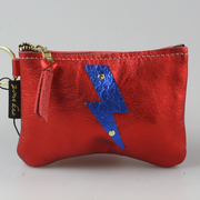 Kara: Lightening Bolt Mini Coin Purse