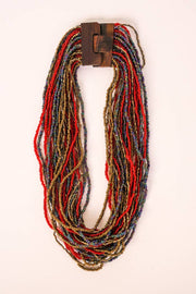 Sparkle Big Buck Necklace in Turqousie