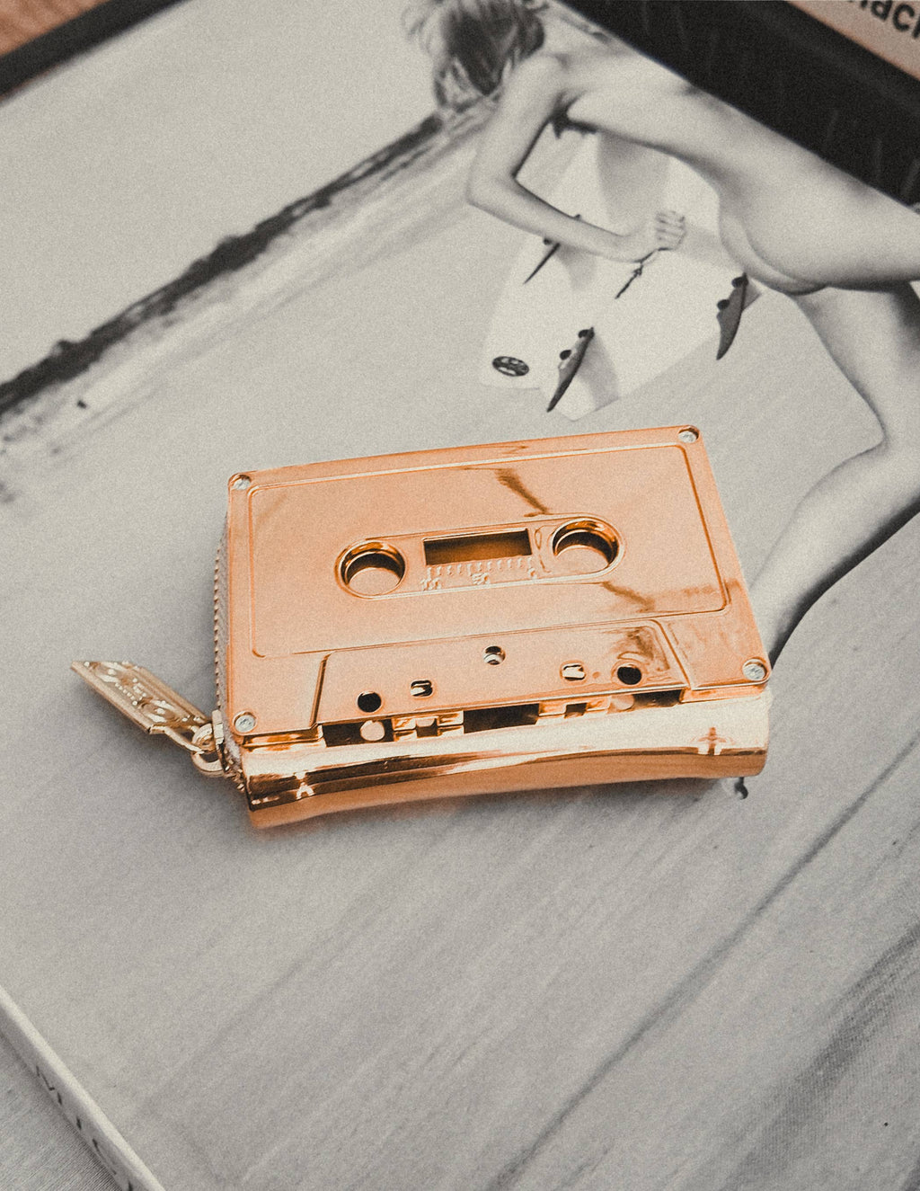 Mixtape Wallet | Rose Gold Chrome