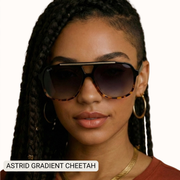 Astrid - Women's Oversized Aviator Sunglasses