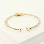 14K Gold Plated CZ Bracelet