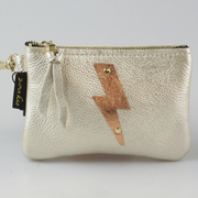 Kara: Lightening Bolt Mini Coin Purse