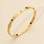 Stainless Steel Bangle Bracelet