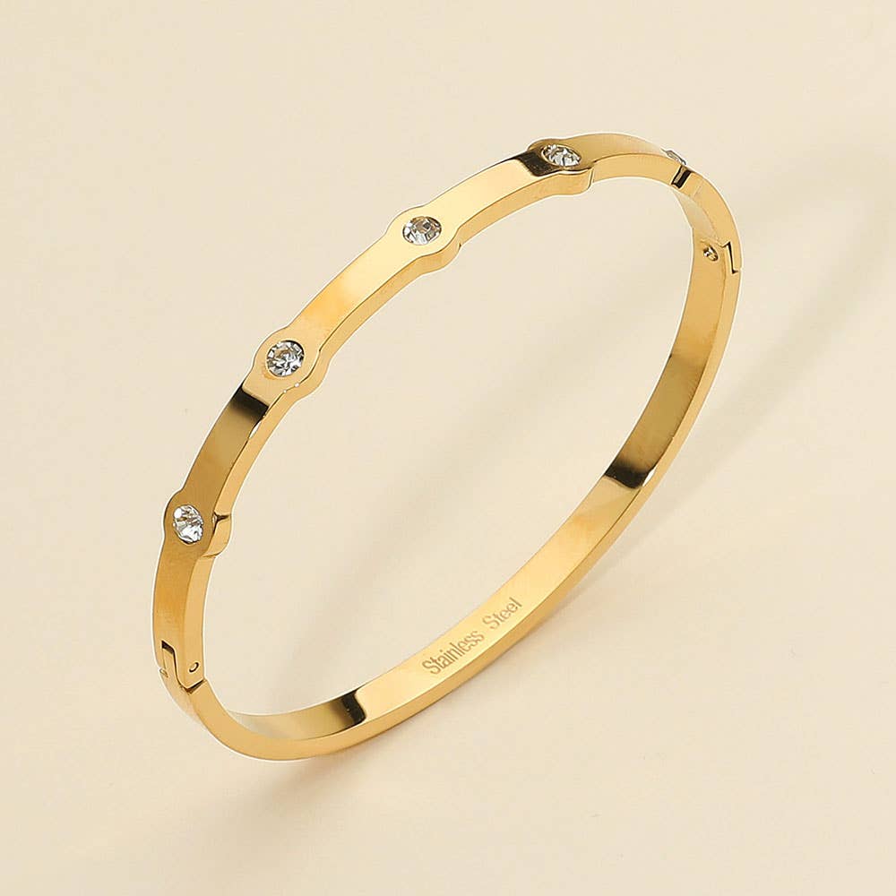 Stainless Steel Bangle Bracelet