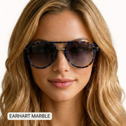 Earhart - Women’s Aviator Sunglasses–Polarized Everyday Chic