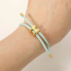 H Monogram Charm Bracelet
