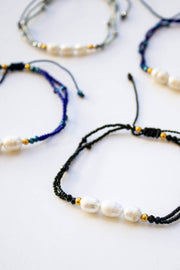 Midnight Hour Pearl Bracelet