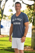 Be a Nice Human-Blue