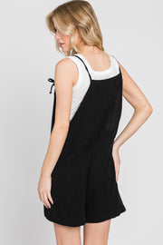 Sellina Cami Romper in Black