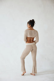 Baja Bolero Top in Beige