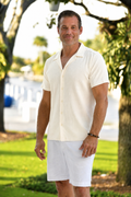 Envy Short Sleeve in Cream 20019