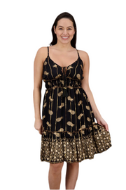 Pineapple Boho Dress
