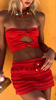 Cosmo Skirt in Cherry 46005