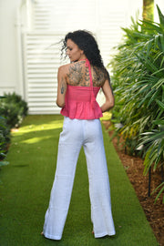Palmway Pants in White 47001