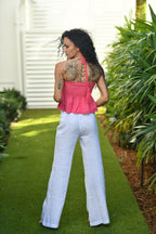 Palmway Pants in White 47001