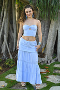 Kailey Skirt in Blue 47033