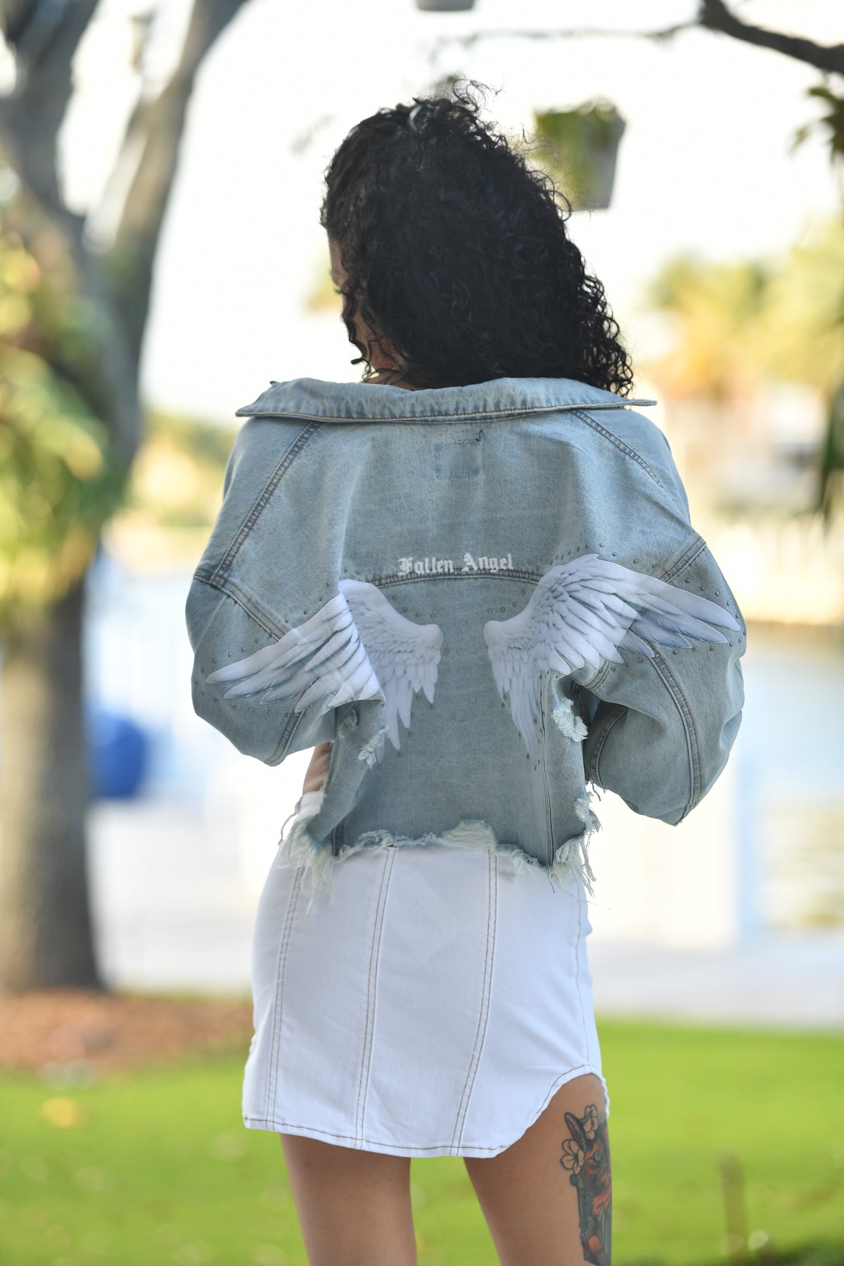 Fallen Angel Distressed Jacket