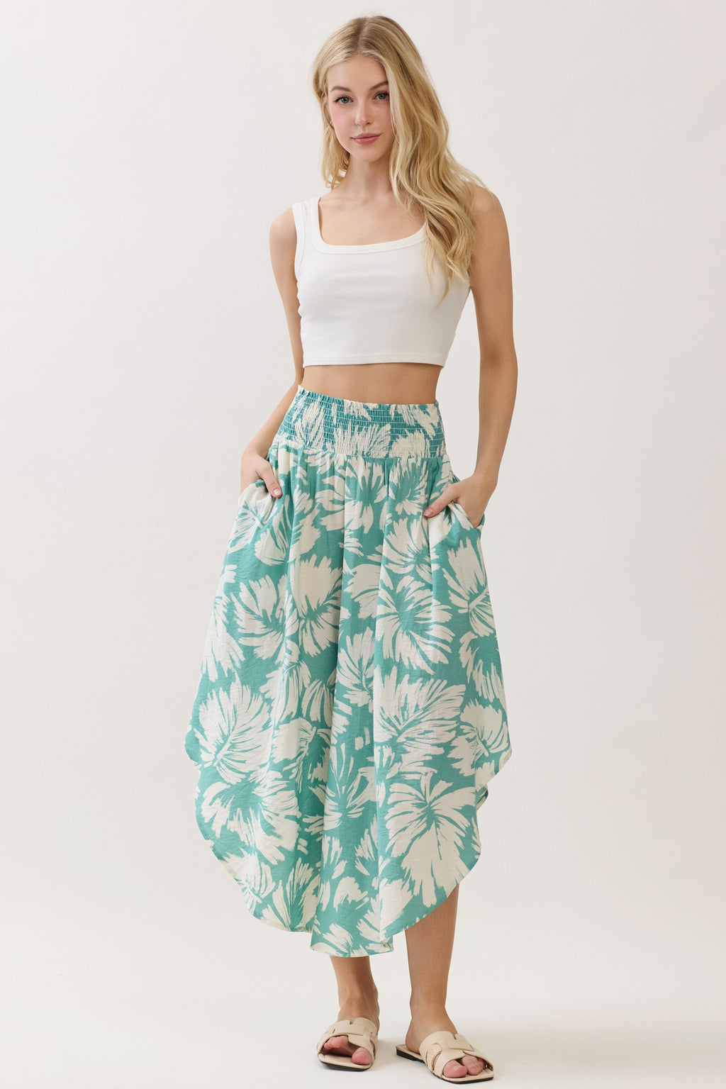 Vacay Skirt in Sage