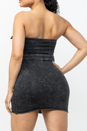 Hallie Cargo Tube Dress