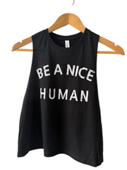 Be a Nice Human-Muscle Black