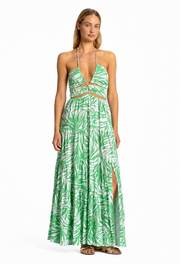 Bali Palm Maxi in Green
