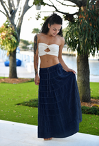Brielle Skirt-Navy 47022