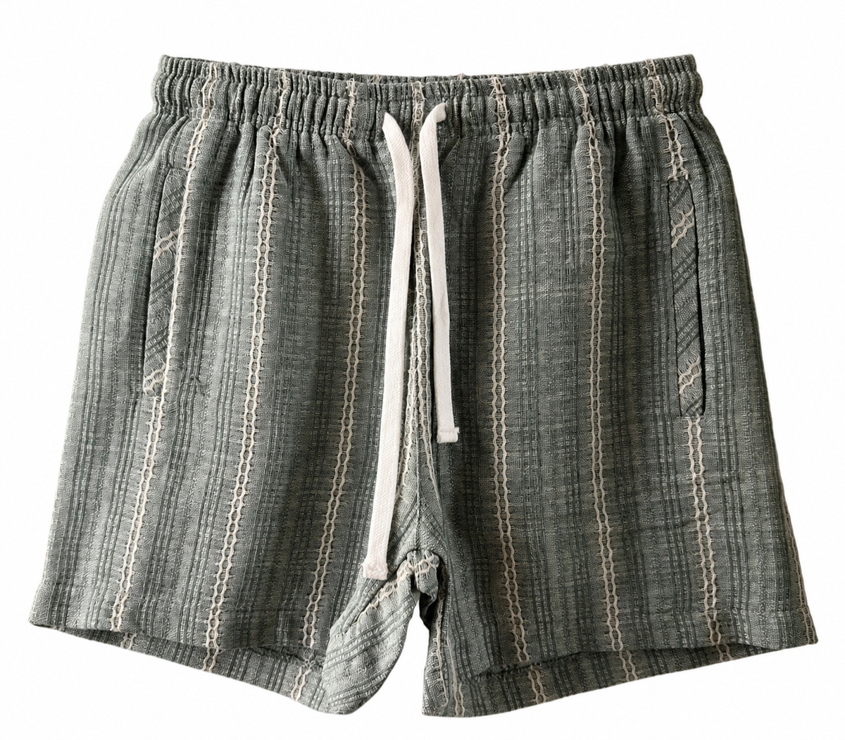 Jake Cotton Shorts Sage