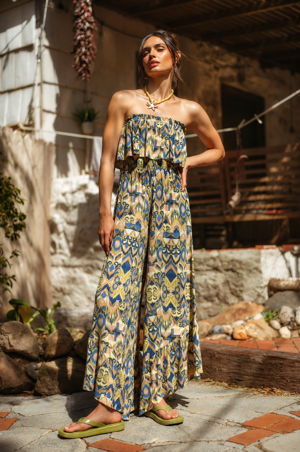Sutton Ruffled Jumpsuit